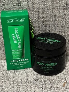 Coconut Lime Crush Hand Cream & Sweet Melon Body Butter